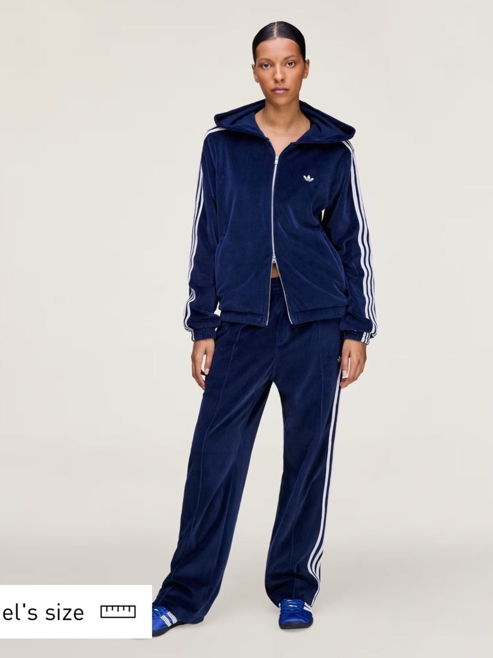 WALES BONNER X ADIDAS VELOUR TRACK PANTS - BRAND NEW - XS